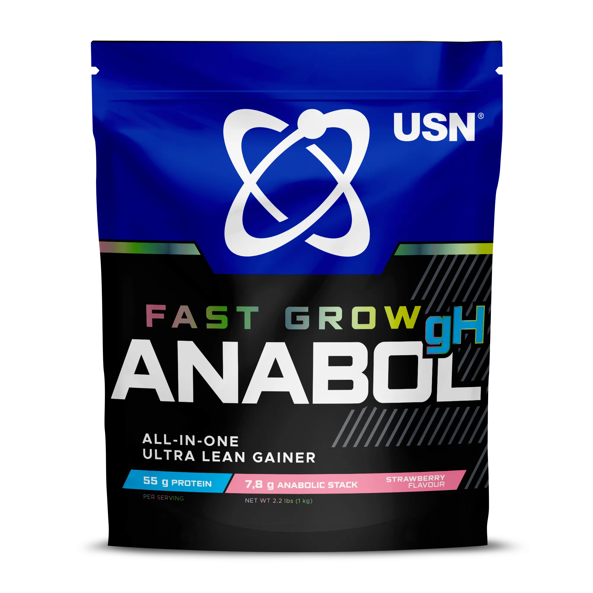 USN SA Fast Grow Anabol Strawberry 1kg