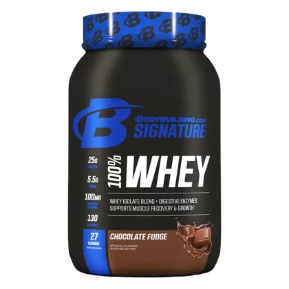 Signature 100% Whey Protein Powder 2LB Chocolate Fudge